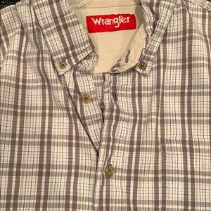Wrangler Button Down Short Sleeved Shirt